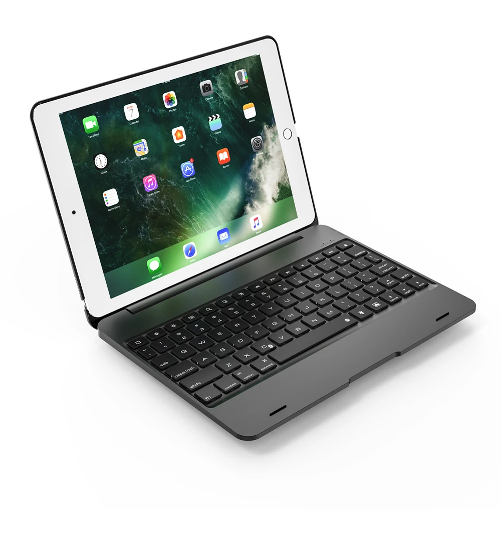 Новейшая клавиатура чехол для Apple iPad 9,7 5th 6th поколения Bluetooth клавиатура чехол для iPad Air 1 2 5 6 iPad Pro 9,7 крышка
