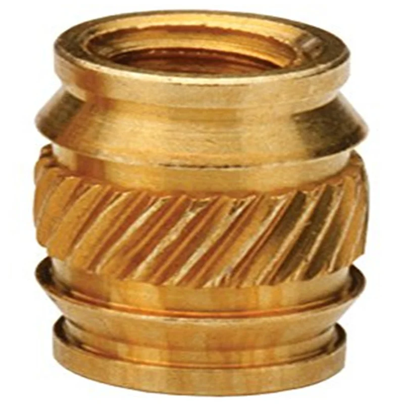 Metric Symmetrical ISB-M3 Thru-Threaded Pem Heat Staking Insert Metric Symmetrical ISB-M3 Thru-Threaded Pem Heat Staking Insert