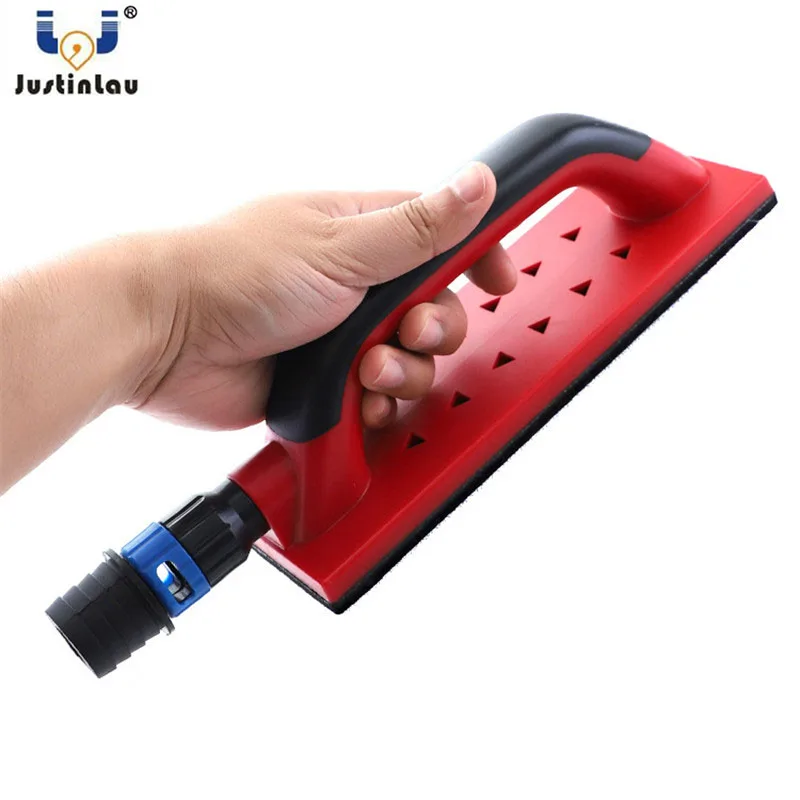 

JUSTINLAU Square Vacuum Hand Grinding Plate Dustless Grinder Vacuum Hand Push Plate Grinding Plate Sheet Spray Paint Home Tools