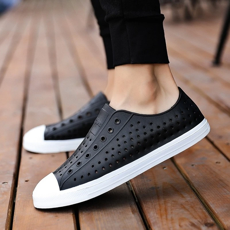 Frank Sandalias de verano blandas antideslizantes para Hombre y mujer, zapatos de playa impermeables, 36 45, 2020|Sandalias de hombre| - AliExpress