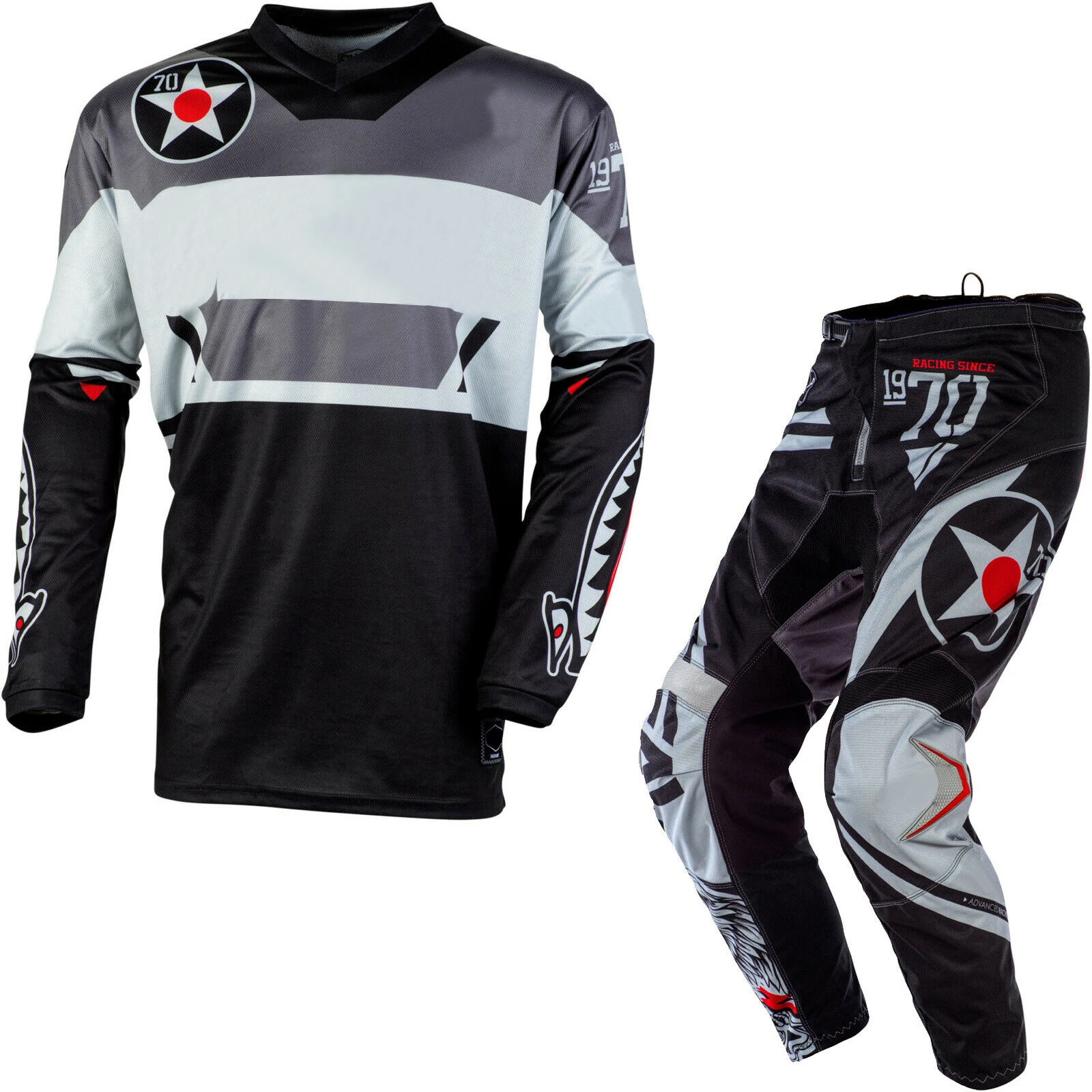 MX/ATV/DH элемент Warhawk красный/синий Кроссовый велосипед MX Dirt gear Racing Jersey БРЮКИ КОМБИНИРОВАННЫЙ КОМПЛЕКТ