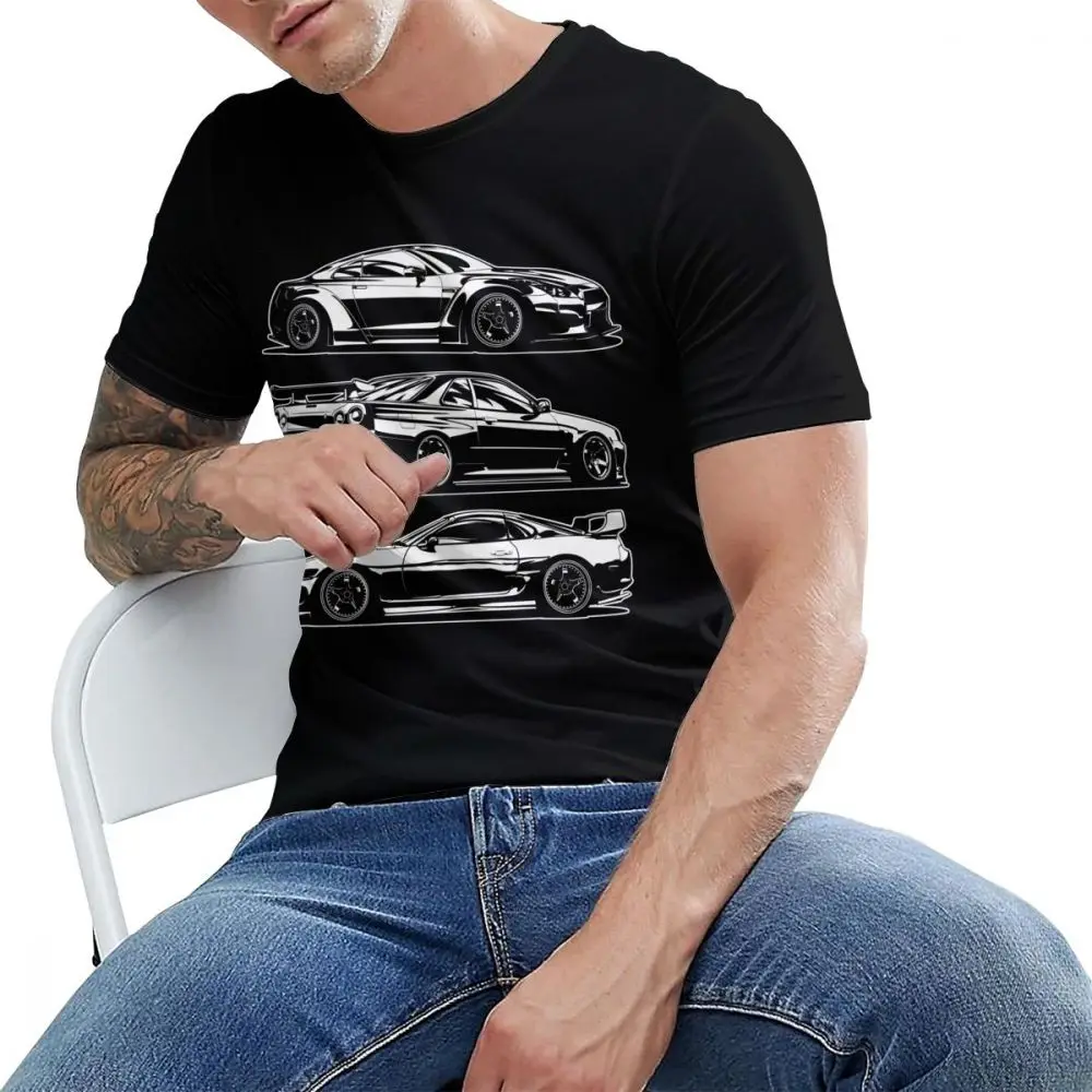 Классическая футболка для Тойота Супра R35 R34 японская Винтажная футболка для мужчин