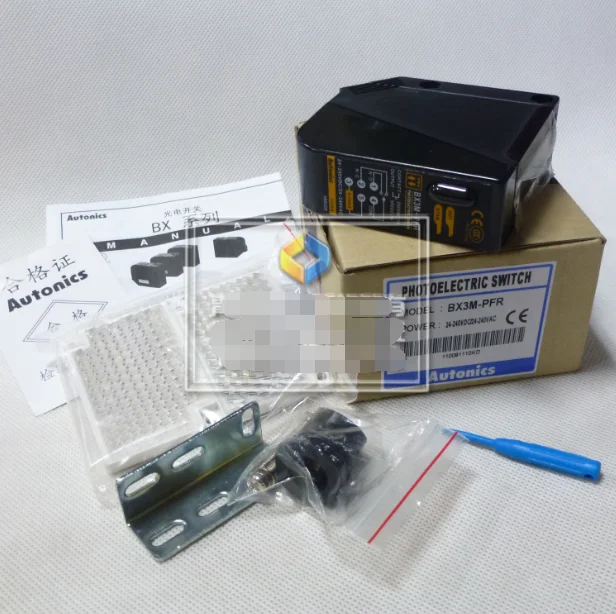 1 предмет Новинка Autonics BX3M-PFR Сенсор в коробке | Безопасность и защита