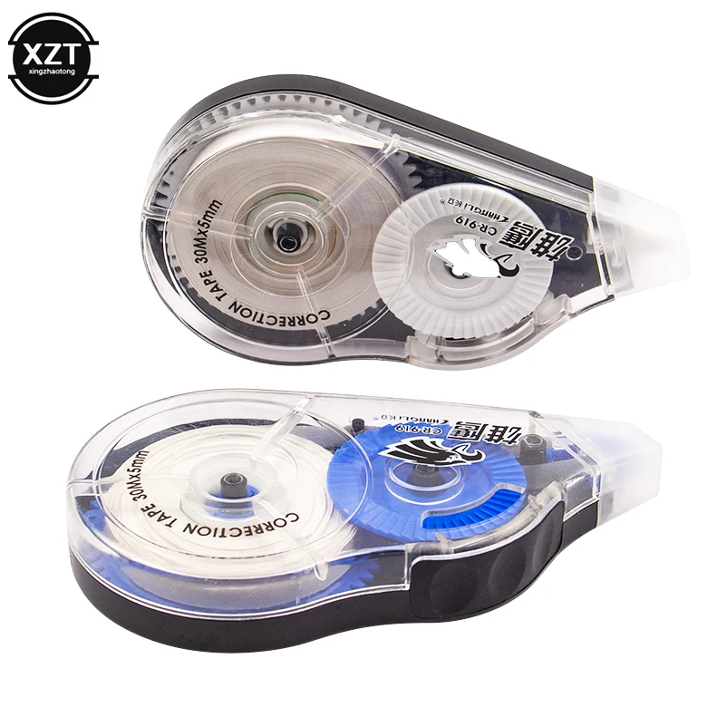 30M Roller Big Capacity Correct Belt Correction Tape Corretiva Papeleria Stationery Student Office School Stationery Supplies correction tape correction belt