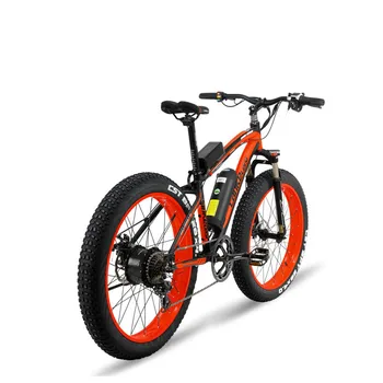 

LANKELEISI 1000w Electric Mountain Bike 26 Inch Fat Tire Electric Bicycle Strong Power 48v 16ah Battery Variable Speed Ebike