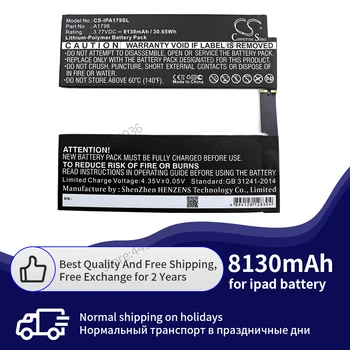 

Original Tablet Battery for iPad Pro 10.5" 8130mAh A1701 A1709 A1852 replacement battery for Apple iPad Pro 10.5 2017