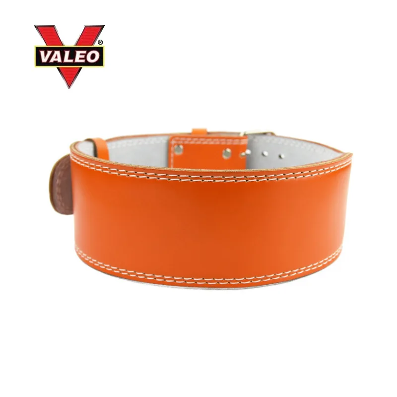 Пояс для фитнеса VALEO, поддержка талии, приседания, Deadlift, мужской пояс из воловьей кожи для занятий тяжелой атлетикой, спортивный пояс для силовой атлетики, защитный пояс для женщин