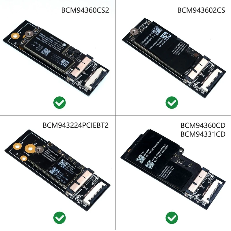 PPYY-12+ 6 Pin to M.2 Key A+ E Кабель-адаптер для беспроводной Wi-Fi карты для Mac OS и Hackintosh