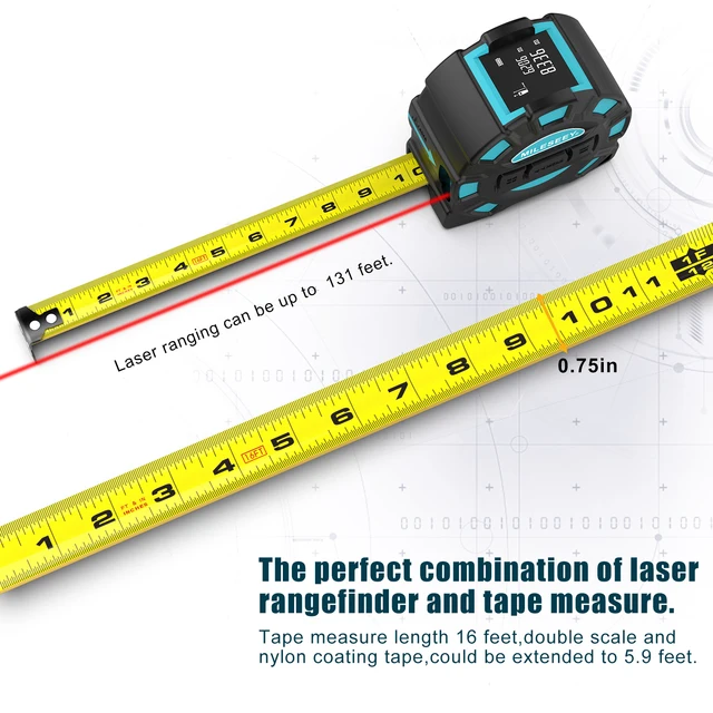 Mileseey X5 лазерный дальномер medidor laser profesional laser distance meter trena laser metro laser range finder DT11-British System