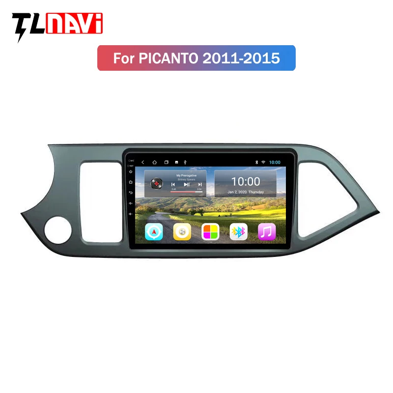 Автомобильный dvd-плеер 2 Гб ОЗУ 9 дюймов full touch android 10 для KIA morning PICANTO 2011-2015