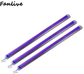 

10pcs NEW T8 1.2M 18W 96led 395 SMD2835 LED UV black light tube DJ bar KTV LED UV light tube Led UV GEL Curing tube Lamp