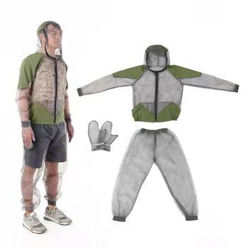 

Fishing Clothings Vest Outdoor Mosquito Repellent Suit Bug Jacket Mesh Hooded Suits Insect Protective Mesh fishing clothes