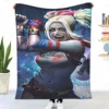 Margot Robbie bedroom decorative warm blanket 3D printing blanket air conditioner throw sheet home textile children's gift