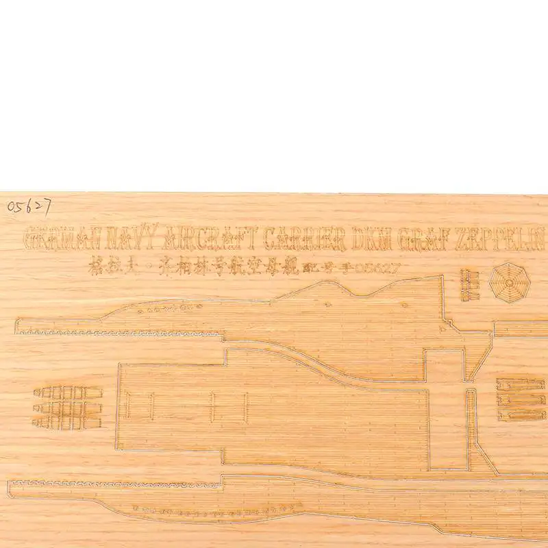 Деревянная палуба PE набор для трубача 05627 1/350 масштаб немецкий Граф Цеппелин модель CY350019 модель броненосца комплект