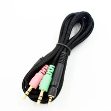 For Sennheiser PC373D GSP350 GSP500 GSP600 G4ME ONE GAME ZERO Headphone Cable Audio Line Game Headset Cable for Phone and Pc