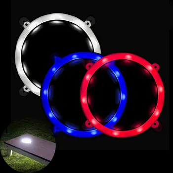 

Cornhole Board LED Night Light Corn Hole Bean Bag Toss Game Light Set Outdoor Courtyard LAD-sale