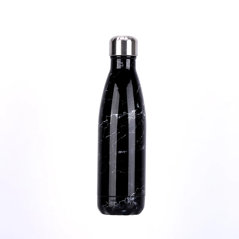 DLS - 500ml F Голубое небо из нержавеющей стали с двойными стенками вакуумные кувшины изолированные бутылки для воды кофе чайник путешествия напиток термосы - Цвет: DLS - 500ml F