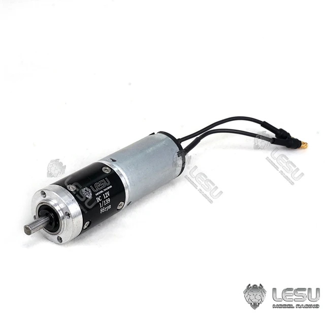 LESU Reduction Brushed Motor Parts for 1/14 RC Metal Carter 374 Komatsu AC360 Hydraulic Excavator DIY Model 3
