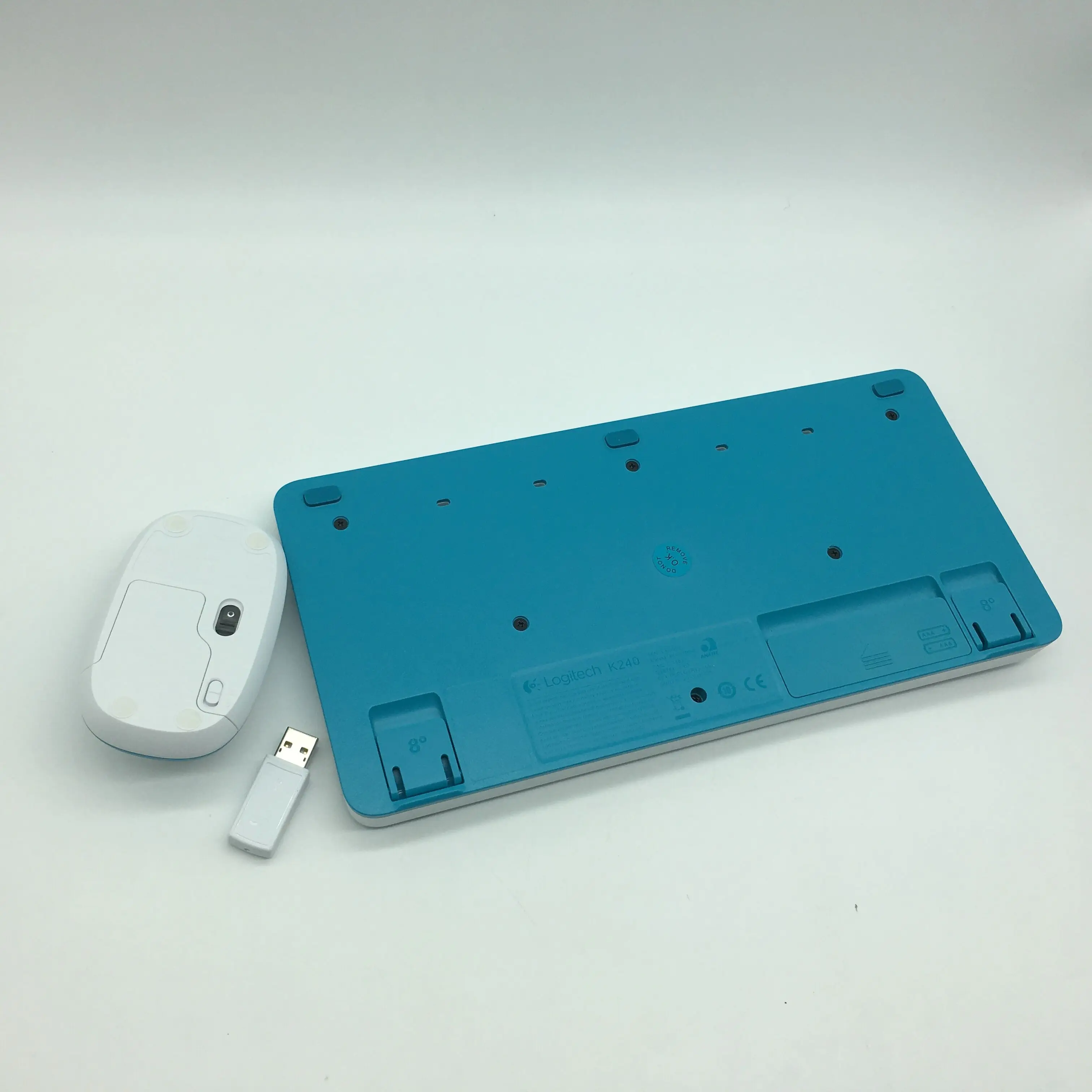 Беспроводная клавиатура и мышь Logitech MK240 Nano для рабочего стола ноутбука домашнего