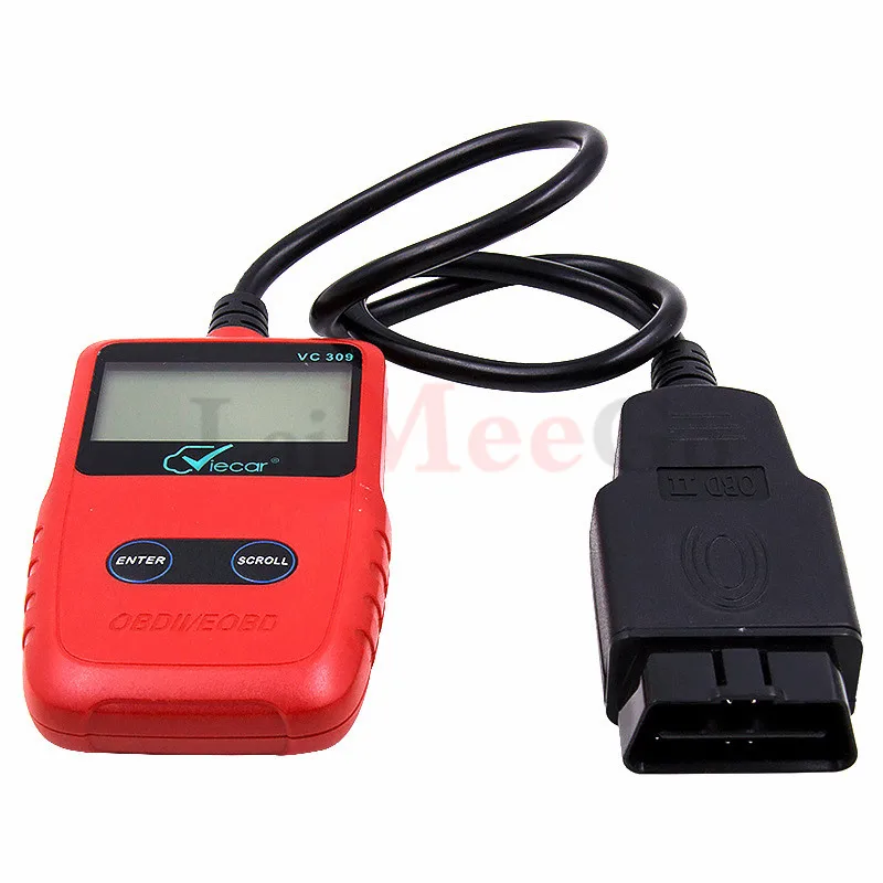 OBD2 Scan Tool Viecar VC309 OBDIIEOBD Code Reader Work With all OBDII Compliant Vehicles Support Multiple Trouble Code Requests (3)