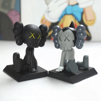 

Hot Selling Street Style Bear Bricklys Creative Cute Car Decoration Cartoon Collection Doll Model Toy Pvc Kaw Action Figure