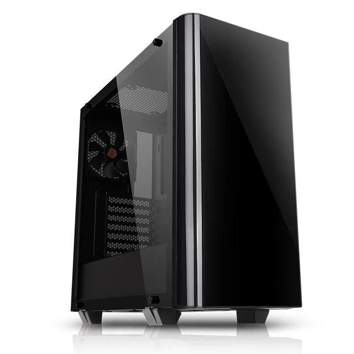Корпус Thermaltake View 21 TG черный без БП ATX 5x120mm 3x140mm 2xUSB3.0 audio bott PSU | Компьютеры и офис