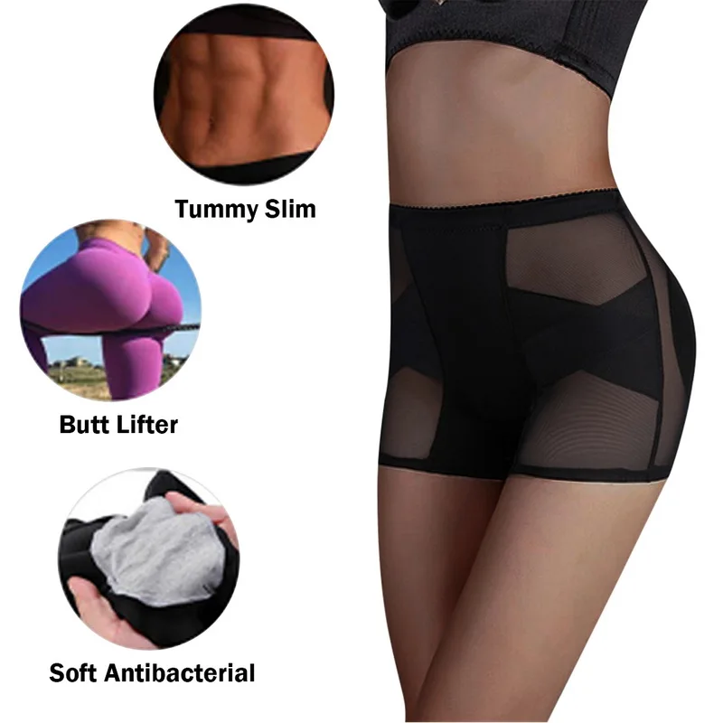 Padded Butt lifter Corrective Underwear Butt Enhancer Body Shaper Modeling Strap Fake Hip Shapwear Underwear Push Up Panties shapewear for tummy