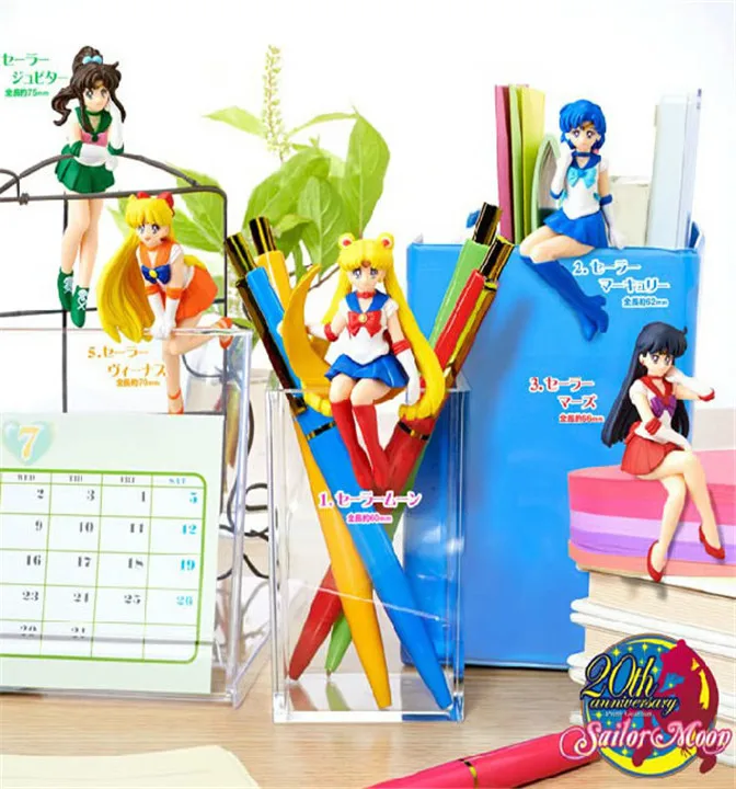 

3 S 5-Pretty Girl Warrior Water Bingyue shui ye ya mei Hino Rei Cloth with Makoto Tea Friends Doll