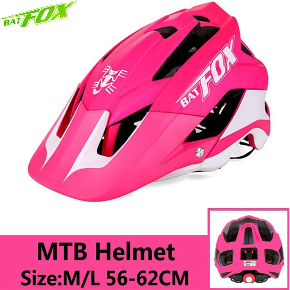 F659-6 BATFOX велосипедный шлем MTB велосипедный шлем для мужчин Сверхлегкий дышащий шоссейный велосипед горный велосипедный шлем для женщин Casco Ciclismo - Цвет: F659-6