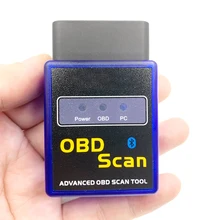 OBDII ELM327 obd2 сканер новых мини ELM 327 Bluetooth OBD2/Расширенный OBD SCAN V2.1 сканер кода