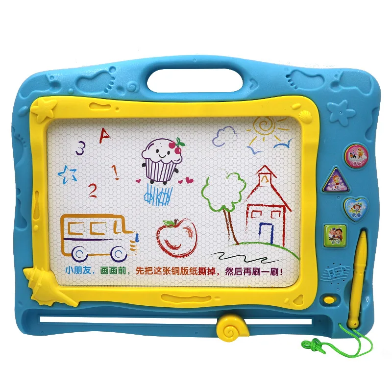 

Children Drawing Board Magnetic xie zi ban bi Color Kids CHILDREN'S Magnetic Baby Doodle Board 1-3 Years Old 2 Toy