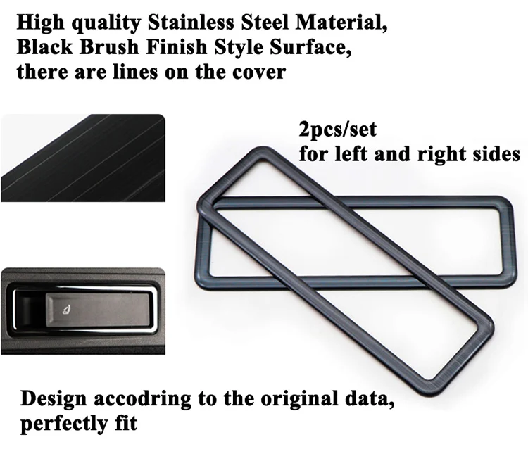 2 шт./компл. SEEYULE багажник автомобиля боковое сиденье сложить переключатель декоративная крышка Накладка Стикеры аксессуары для Фольксваген Touareg