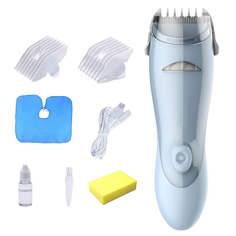 

Baby Hair Clipper Mute Waterproof Automatic Hair Clipper Hair Clipper Safe Electric Children's Bair Clipper Home