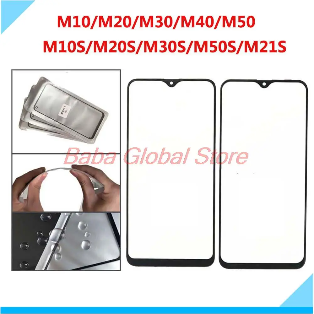5 шт. переднее внешнее стекло OCA клей для Samsung Galaxy M10 M20 M30 M40 M50 M10S M20S M30S M50S M21S