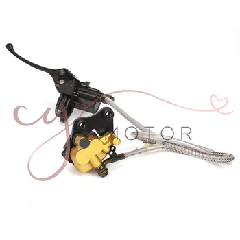 

Audew Hydraulic Front Disc Brake Caliper System for 50/70/90/110/125/140/150cc Quad Bike ATV Aluminum Alloy Motorcycle Parts