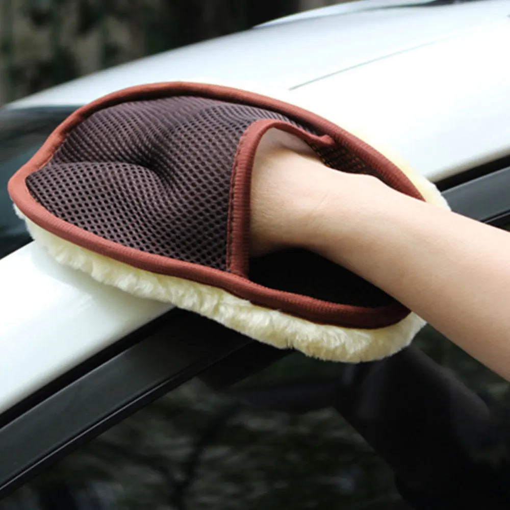 Мягкие перчатки для мытья автомобиля, протирающие Вощеные перчатки, полированные автомобильные аксессуары для чистки