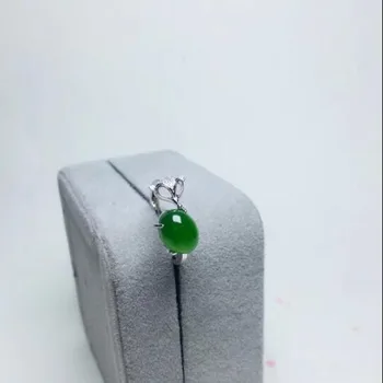 

Real Certified Natural Hetian Jasper 925 Sterling Silver Hollowed-out fox head design Jade Rings Opening High Quality Best Gift