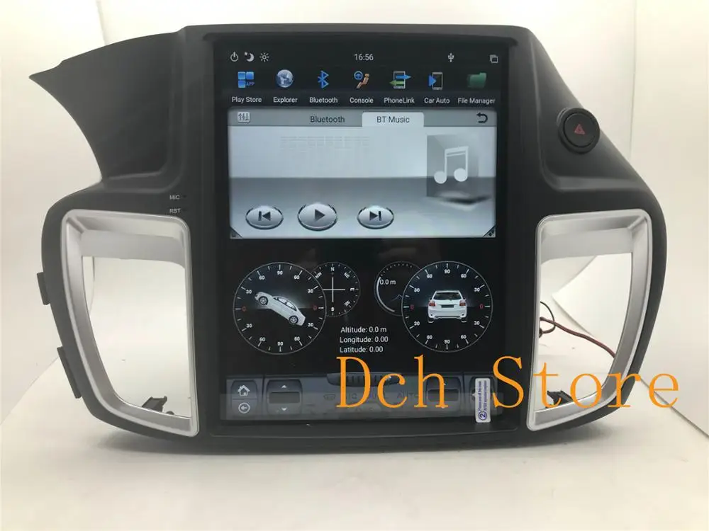 12 1 ''вертикальный экран tesla стиль Android 9 0 автомобильный dvd плеер GPS navi для HONDA ACCORD