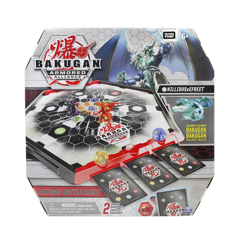 TOMY BAKUGANES NEW Bakugans Toupie Metal Fusion Met Monster Ball