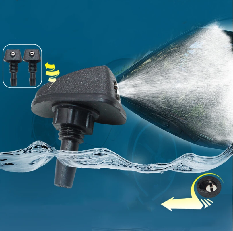 Car Front Windshield Wiper Water Spray Jet Nozzle for Suzuki Alto Kaiser Samurai Ingnis Swift Vitara SX4 Jimny | Автомобили и