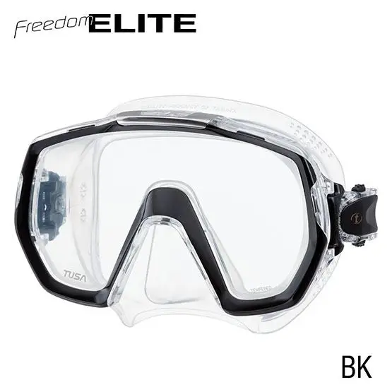 Маска для дайвинга Tusa Freedom Elite M1003 - Цвет: BK