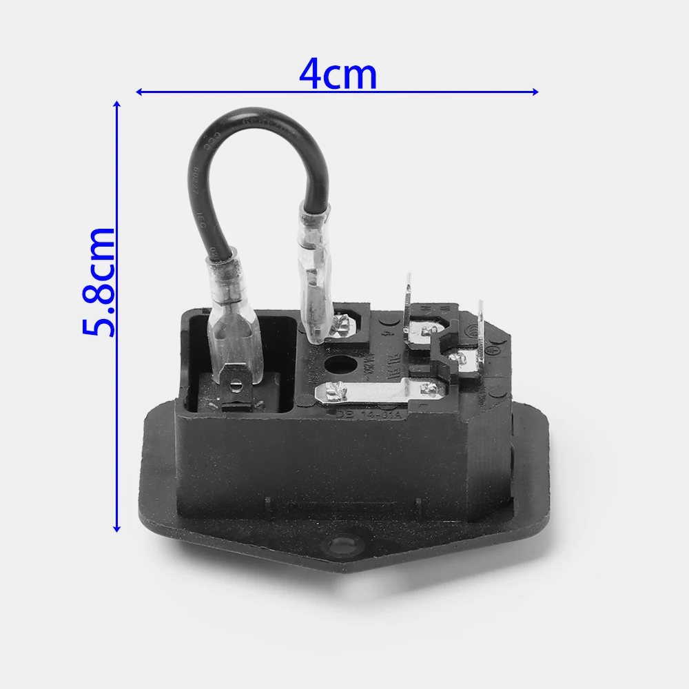 10 А 220 В AC Розетка питания три-контактный разъем 3d принтер DIY аксессуары продукт с тройным переключателем безопасности Розетка Электропитание