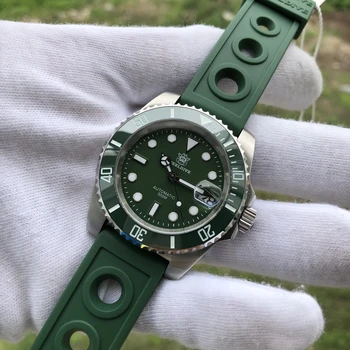 

STEEL DIVE 1953 Automatic mechanical Watch Men Sapphire Crystal 316L Steel 300m dive watch automatic Japan NH35 Men's watch