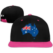 Австралия Прайд контрастная Хип-Хоп Бейсболка унисекс Регулируемая Белая