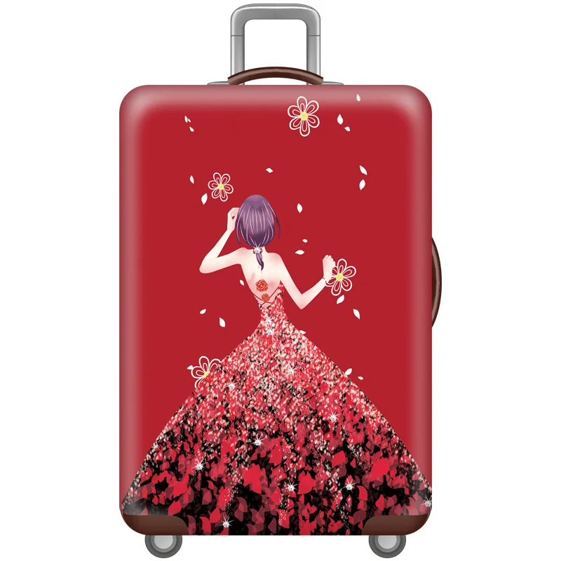 Elastic Case Protective Cover Trolley Case Travel Covers Travel Accessories Travel Case Cover Travel Suitcase Dust Cover - Цвет: 1