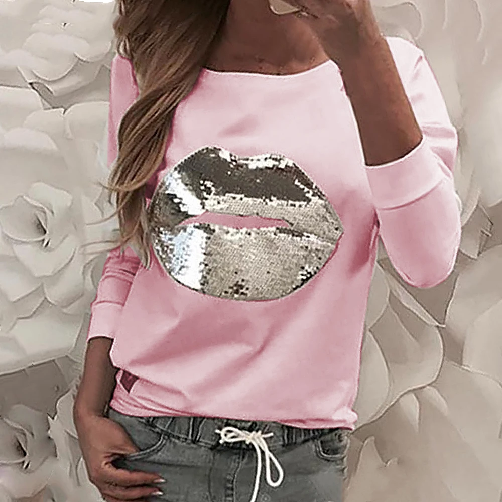 LOOZYKIT Black Long Sleeve Sweatshirts Women Patchwork Print Pullover Harajuku Hoodie Pullover Women Clothes New Sweatshirt