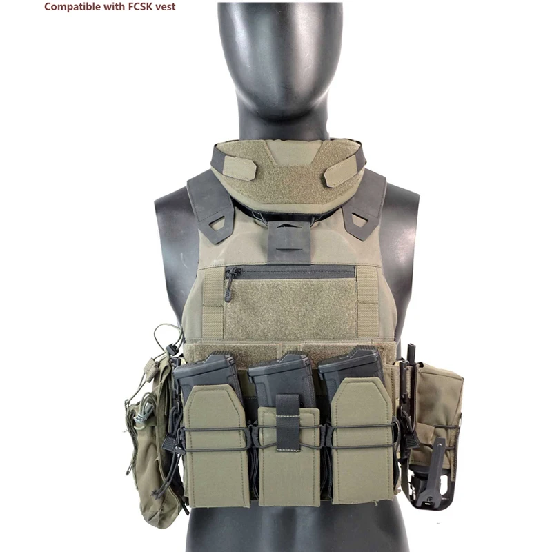 Tactical Neck Protector for Tactical Vest JPC FCSK 6094 CPC AC53 Tactical Neck Protective Pads