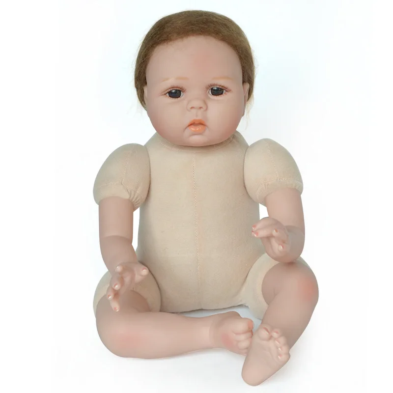 Reborn Baby Dolls 22 дюймовые качественные реалистичные куклы ручной работы для маленьких девочек Мягкий силикон-Виниловый реалистичный подарок для детей кукла новорожденного ребенка