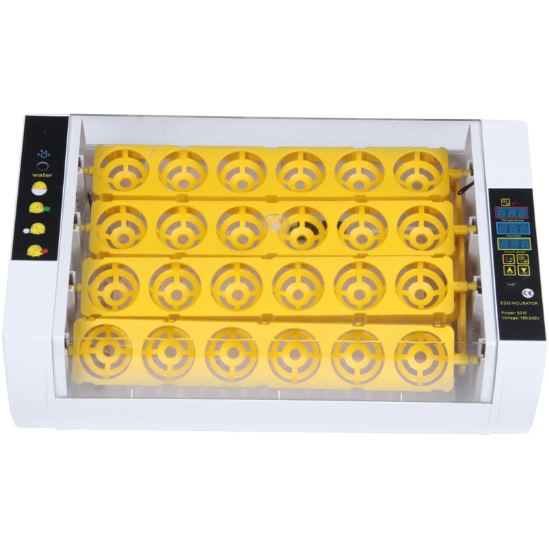 

GTBL 24 Small Incubator Temperature Control Digital Automatic Chick Hatcher Egg Incubator Hatcher for Duck Eggs Incubator Farm H