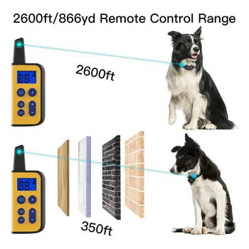 

Bark Stopper Dog Training Device 800m Remote Control Built-in Lithium Battery 300MA#1